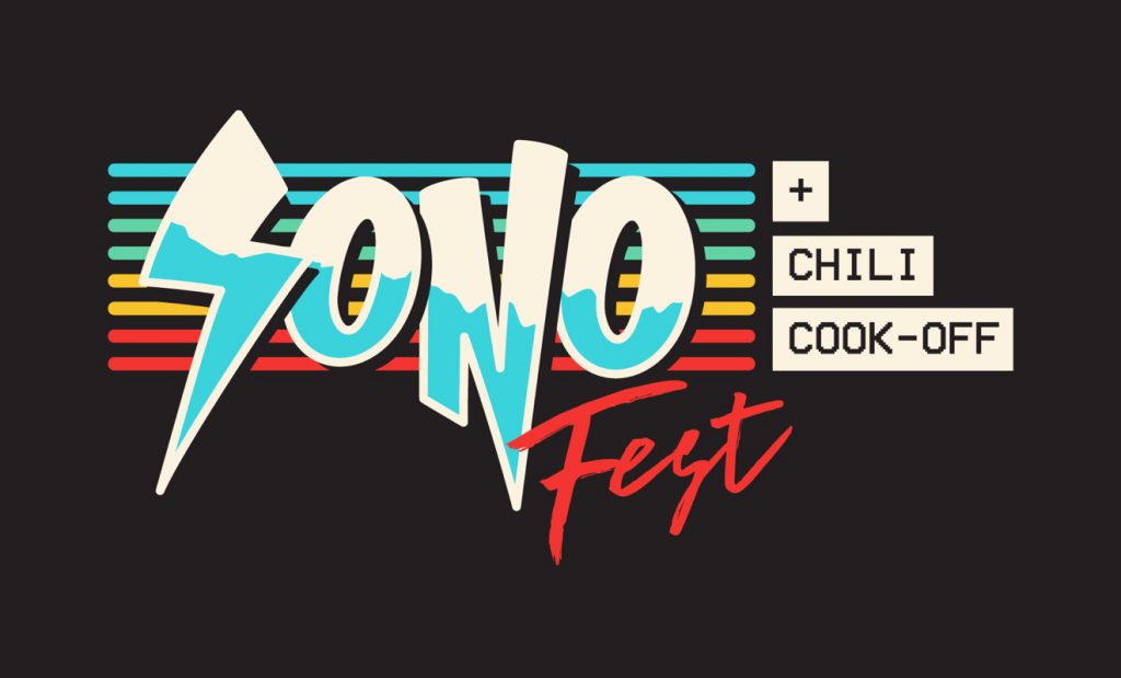 SoNo Fest logo design